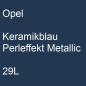 Preview: Opel, Keramikblau Perleffekt Metallic, 29L.